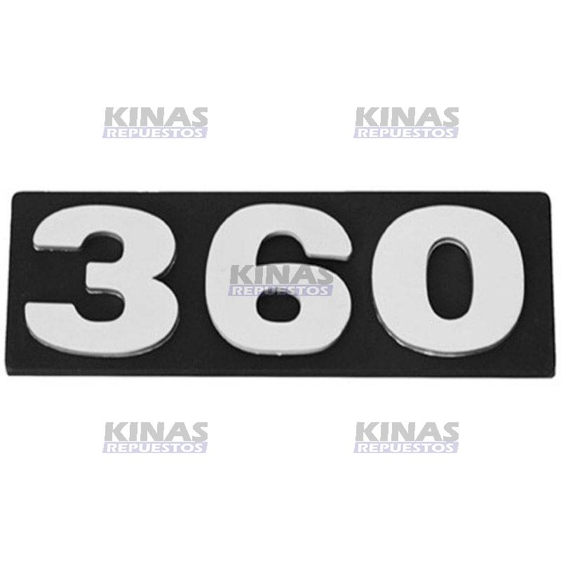 LETRERO EMBLEMA SCANIA 112/113 (360) (PINTADO) | 1347201/SC360