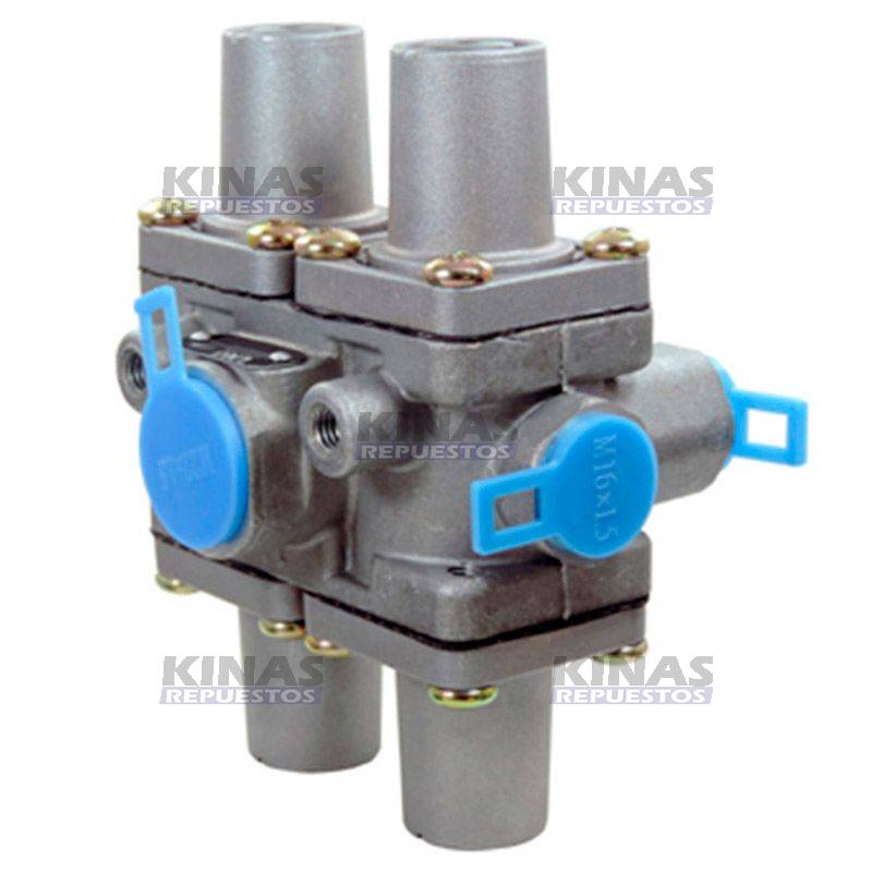 VALVULA AIRE 4 VIAS SCANIA 113/94/114/124/S4 M22XM16 MODELO WABCO | 816.3130-0/1356635/94875-50/1381883