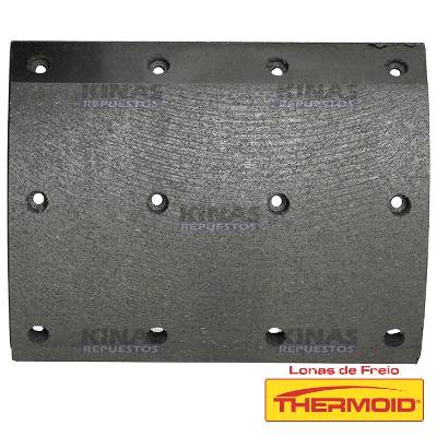 FIBRA FRENO TRASERO SCANIA 112/113 10" 12 AGUJERO 8PZ X | DS727/TH-143/SV227/C0710-X