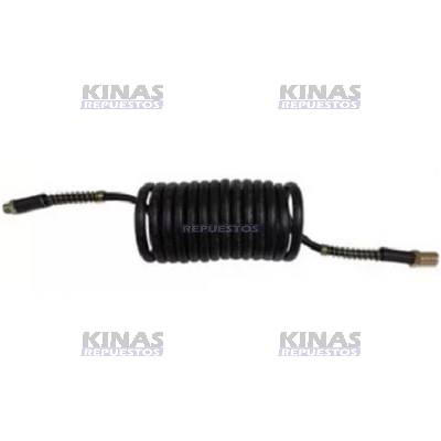 MANGUERA ASPIRAL 5,5MTS SCANIA S4 M16XM18 (MACHO/MACHO) NEGRO | 1420945NE