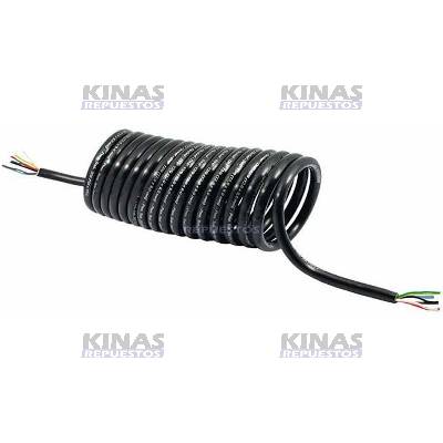 CABLE ELETRICO MANGUERA ASPIRAL CARRETA 7 CABLES 5.5 METROS | 767/010822/755PT