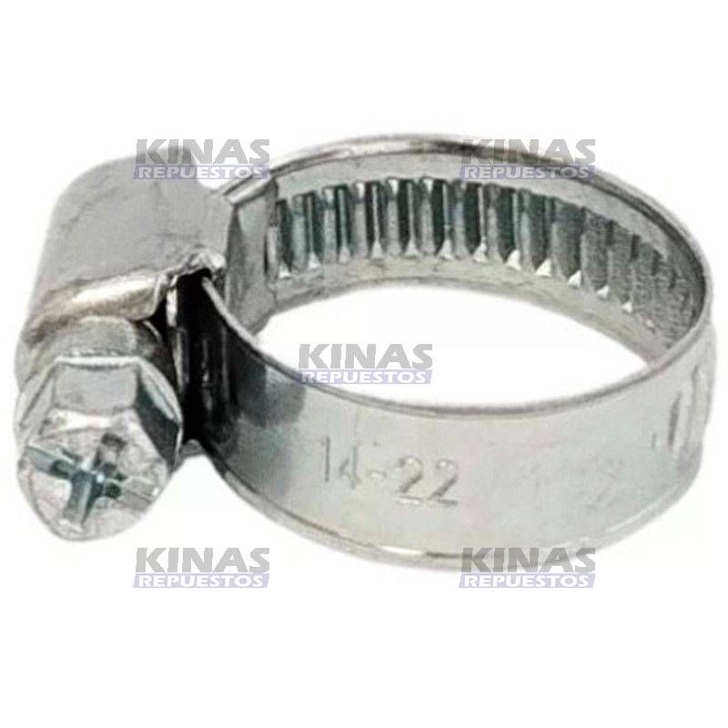 ABRAZADERA UNIVERSAL INOX F9 14MM-22MM | 2594/122006/796351