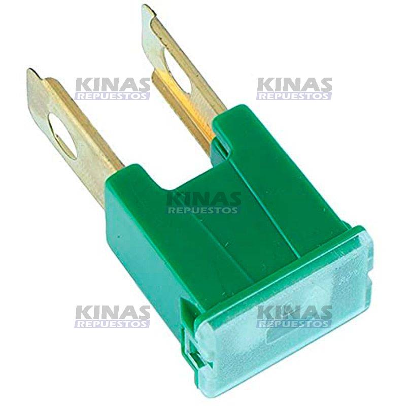 FUSIBLE MACHO PL-294 40 AMPERES VERDE | 17008