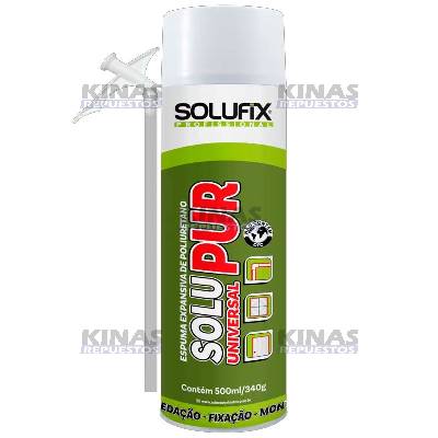 ESPUMA EXPANSIVA PULIURETANO 500ML/340GR UNIVERSAL | 905004/PRO24/927779/10030030