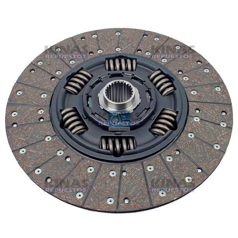 DISCO EMBRAGUE 430MM 24EST 50MM SC 124/R C/EMB REFORZADO 25CM CENTRO | 21027933/574911/1.13351/S05046DT