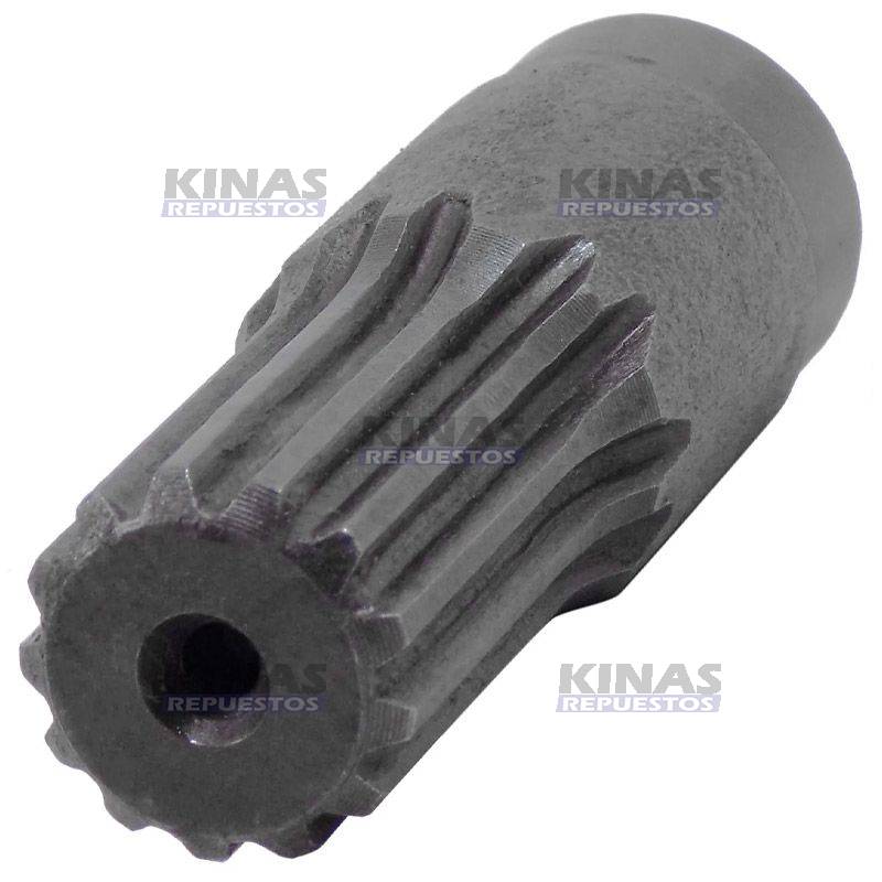 ACOPLE MACHO 13 ESTRIAS PONTERA 25MM EXTERNO / 21MM ESTRIAS (SOLDABLE) | 0503030043-A/2297