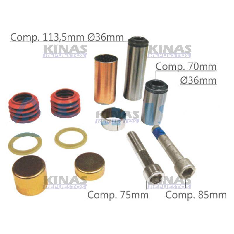 REPARO PINZA MORDAZA FRENO SCANIA 94/114/124/S4/S5/MBB KNORR COMPLETO | 14210/00951
