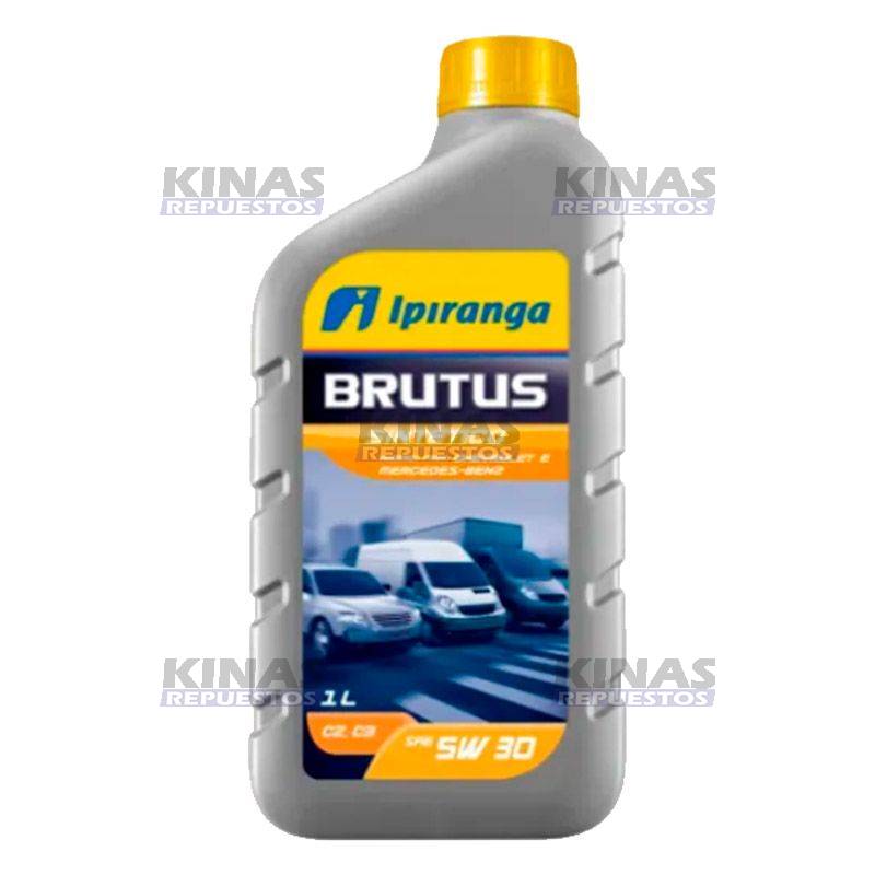 ACEITE MOTOR BRUTUS SINTETICO 5W30 1L (API C2/C3) | 7896587325604/M05086