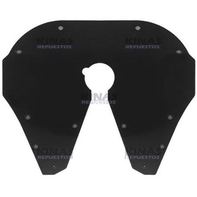 PROTECTOR DESLIZANTE QUINTA RUEDA JOST 2P NEGRO | Q1001P