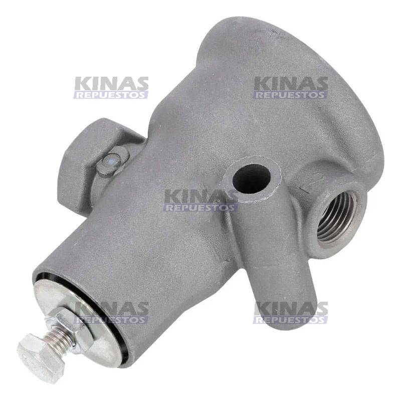 VALVULA FLUJO/LIMITADOR PRECION SCANIA 113/124/S4 8BAR TIPO KNORR | 1111066/1334846/1371429/RDA-0580