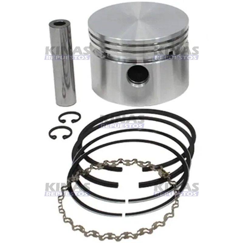 JG PISTON C/ARO COMPRESOR AIRE VARGA EL1300/EL1600 STD (3 CANALETAS) | S68150 STD