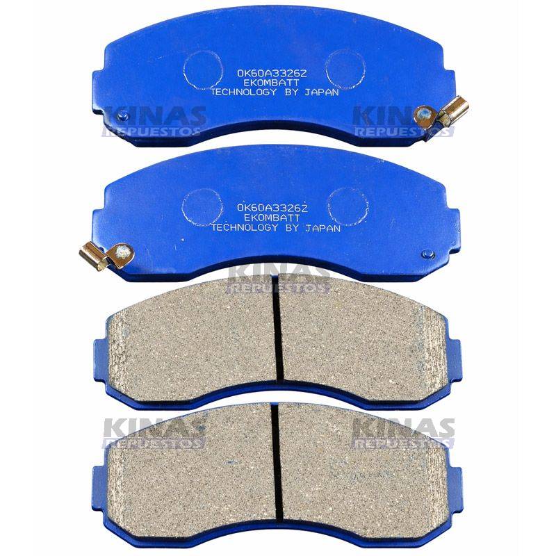 PASTILLA FRENO DELANTERO KIA K2500/2700 | 39560/NB23784/0K60B3328/SP-1056