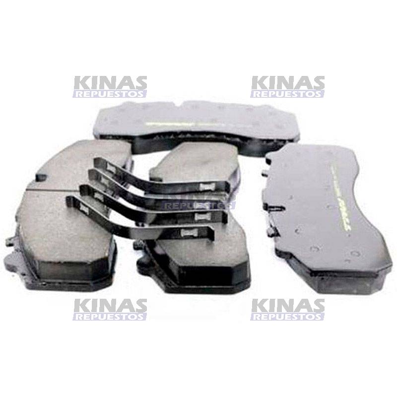 PASTILLA FRENO DELANTERO/TRASERO SCANIA P94/114/124/S4/S5/MBB | PD116/4.90930/RCPT0501/N1520/1856108