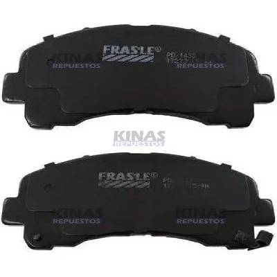 PASTILLA FRENO DELANTERO GM S10/TRAILBLAZER 4X2/4X4 2012/2016 | PD1433