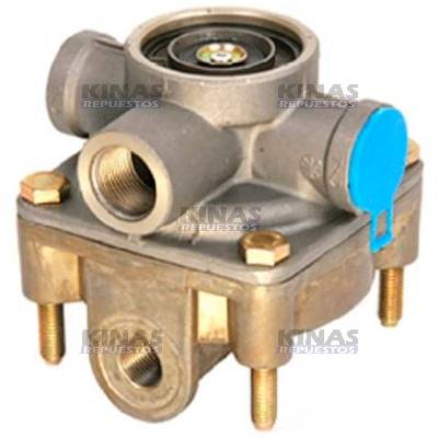 VALVULA RELE SCANIA 112/113/VOLVO/MBB M16XM22 4 SALIDAS | 537361/91355-44/94855-30