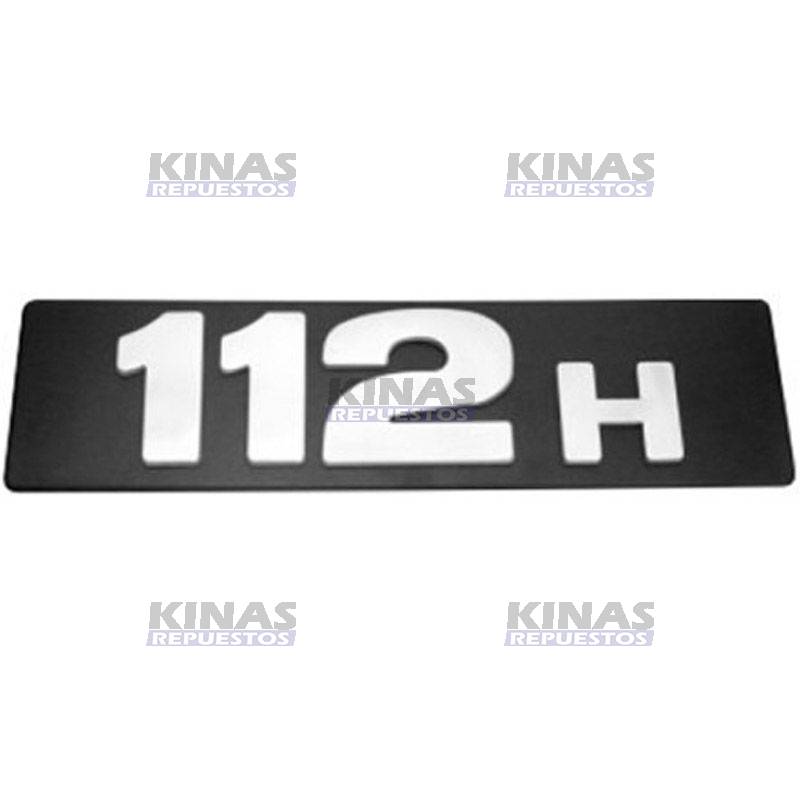 LETRERO EMBLEMA SCANIA 112 (112H) | 528789/1