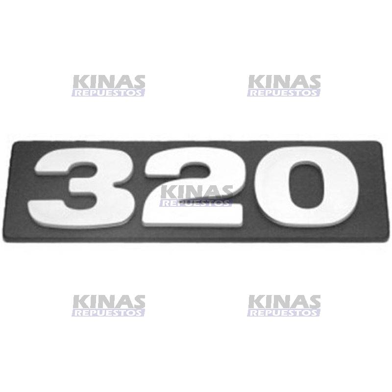 LETRERO EMBLEMA SCANIA 94/114/124/S4 (320) | 1365123