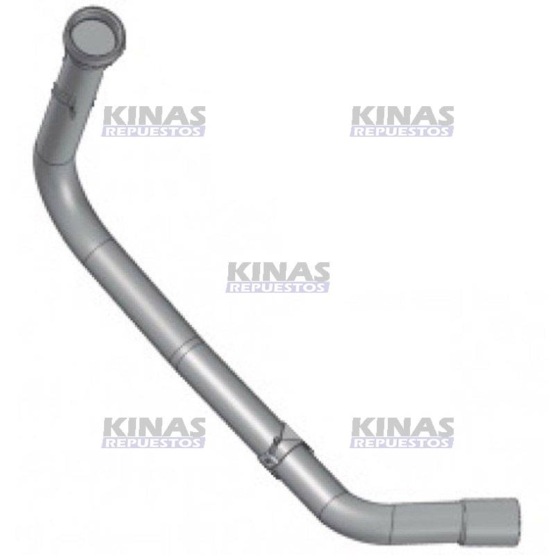 TUBO/CANO ESCAPE SALIDA MOTOR SCANIA 3.1/2 112/142 | TM1001/297517