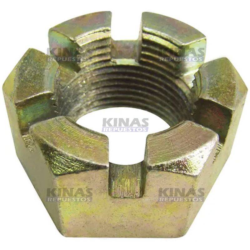 TUERCA BULON BUJE ELASTICO TRAS 113/S4 CASQUILLO (1" 1/8" 7 FPP) | 4321/811911/816089/FEY20554