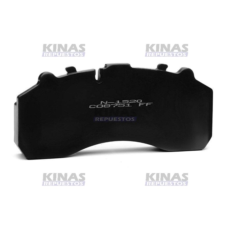 PASTILLA FRENO DELANTERO/TRASERO SCANIA P94/114/124/S4/S5/MBB | PD116/4.90930/RCPT0501/N1520/1856108