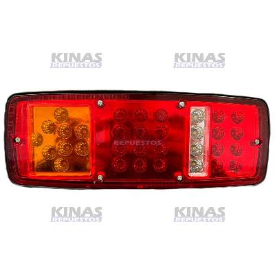 FARO TRASERO UNIVERSAL LED MB/DIVERSOS 12V/24V 28CM (PAR) | HL058-12V/RR3612/RL-T178 DSLED