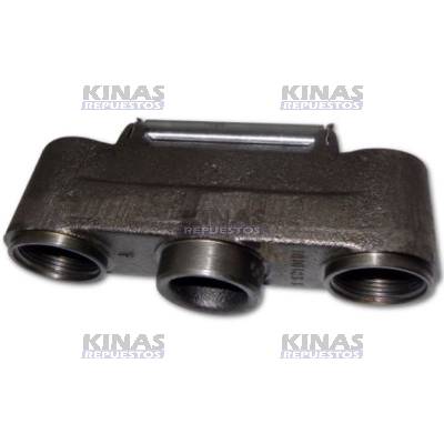 SOPORTE/CABALLETE BULON REGULADOR MORDAZA PINZA FRENO SCANIA/MBB KNORR 124/S | CHE-1591/00974/096.035
