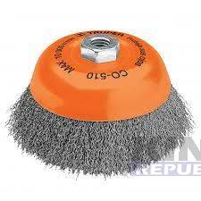 CEPILLO COPA DE ACERO ALAMBRE M14 100MM 4" | 907310/77503