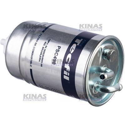 FILTRO COMBUSTIBLE CHEVROLET S10/F-1000 MWM MANGUERA (C/DRENO) | PSC-498