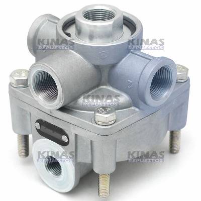 VALVULA RELE SCANIA 112/113/VOLVO/MBB M16XM22 4 SALIDAS | 1313871/094.134-01/1238501/1238474