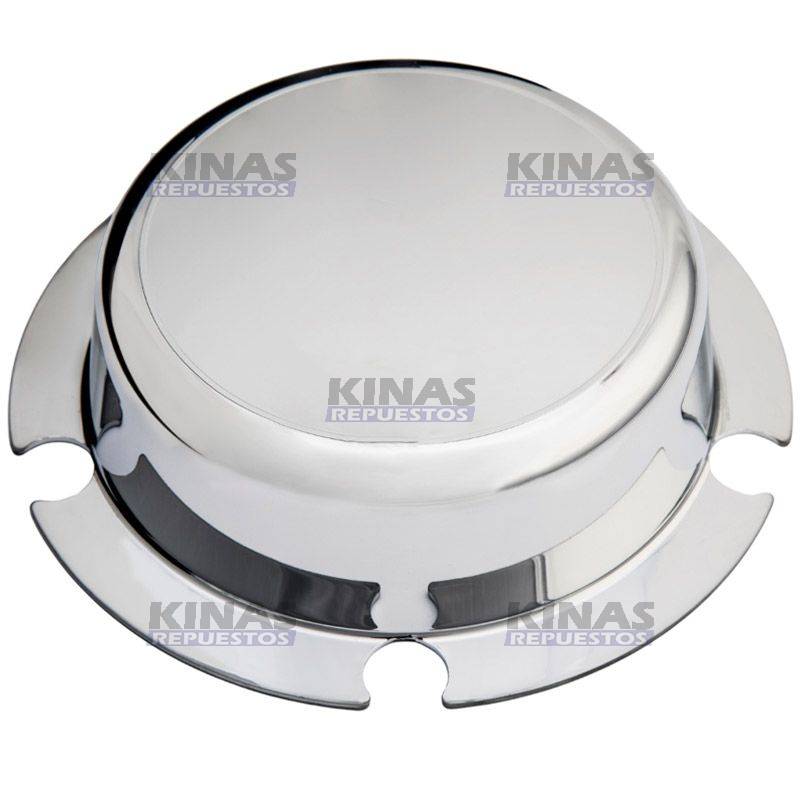 APLIQUE CROMADO/NIQUELADO TAPA MAZA CARRETA 5F GRANDE | 118.28/431.028