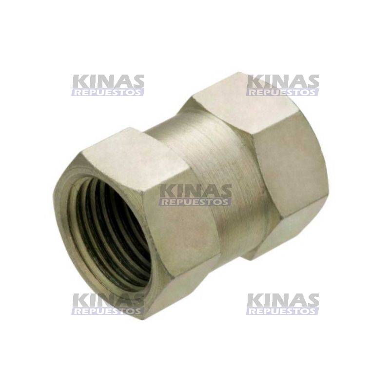 CONEXION UNION RECTA HEMBRA/HEMBRA M12X1.50 | CAM16-12