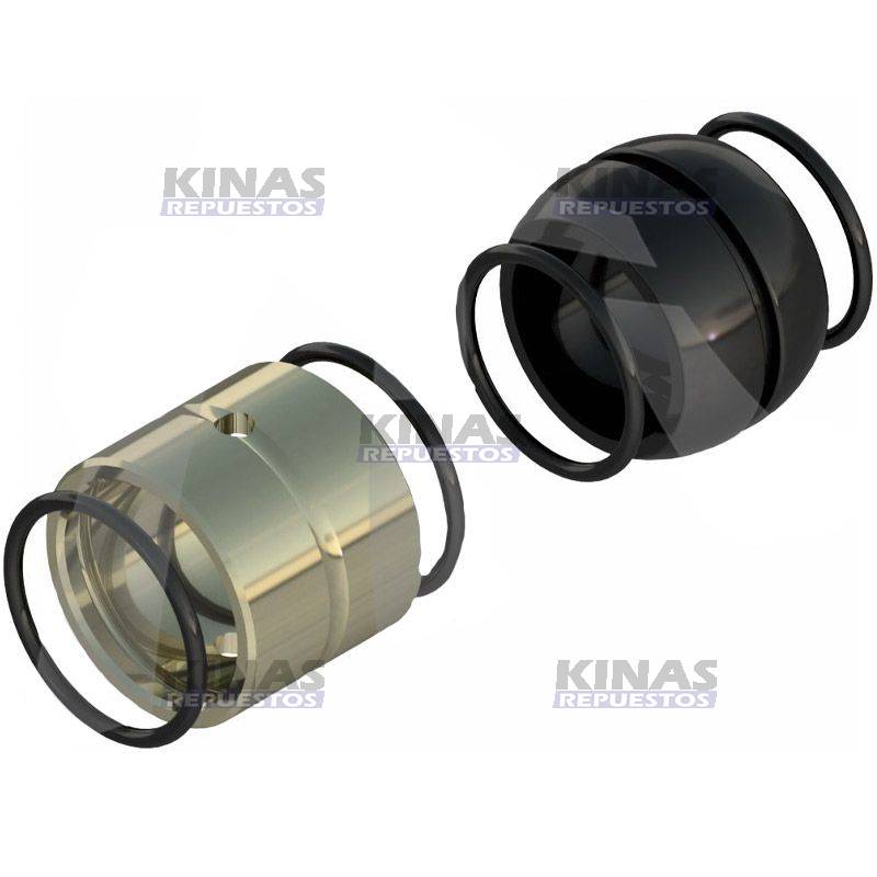 KIT REPARO BUJE EJE ZETA FRENO CARRETA 41.7X50.9X42MM (HIERRO) | THO-18012/2306